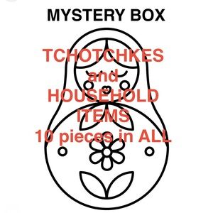 Mystery Box of Tchotchkes and Household Items - 10 pieces in ALL